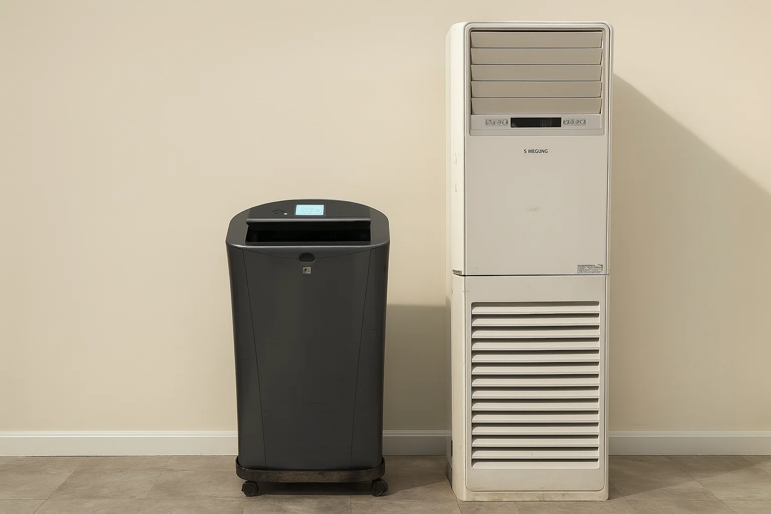 کولر گازی سه‌فاز و کولر پرتابل گازی.مقایسه واجاره